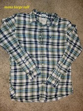 American Eagle Outfitters Men s L Tall Plaid ...