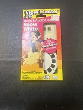 View-Master 3D Reels and Audio Cassette - Snow White Opened
