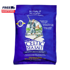 Light Grey Mineral Sea Salt 5 Lb Resealable Bag Unrefined Hydration