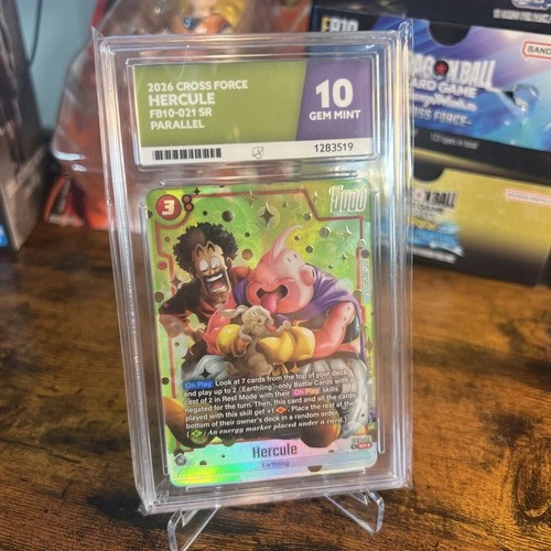 Hercule FB10-021 SR Alt Art Dragon Ball Fusion World TCG NM ace10 perfect subs