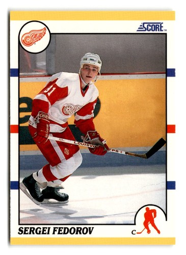 Sergei Fedorov #20T 1990 Score Rookie Traded card