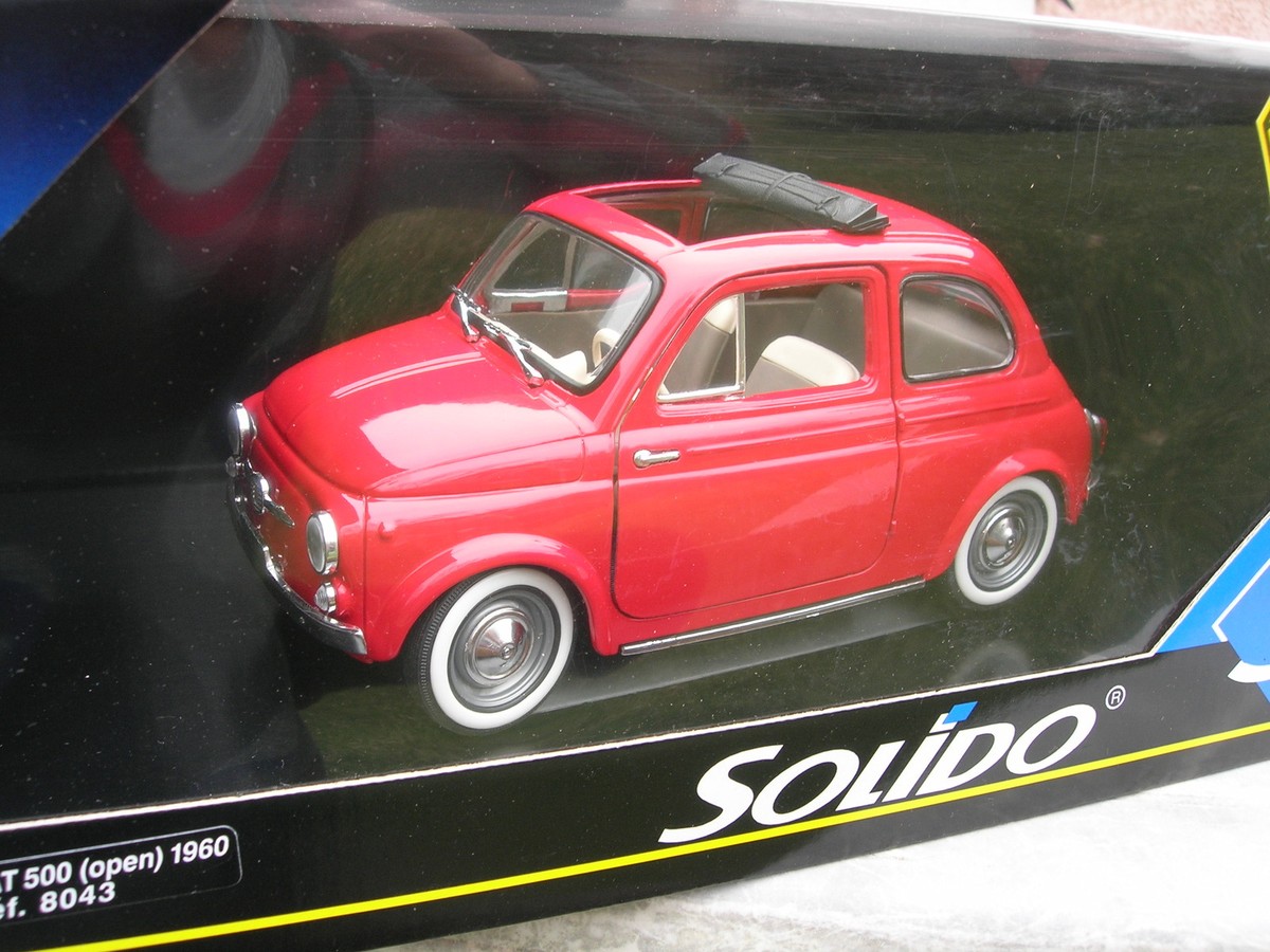 未開封 Solido 1/16スケール FIAT500 モンテカルローラリー