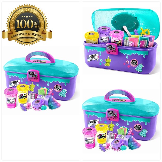 SoSlime DIY Slime Case Shaker Storage Set eBay