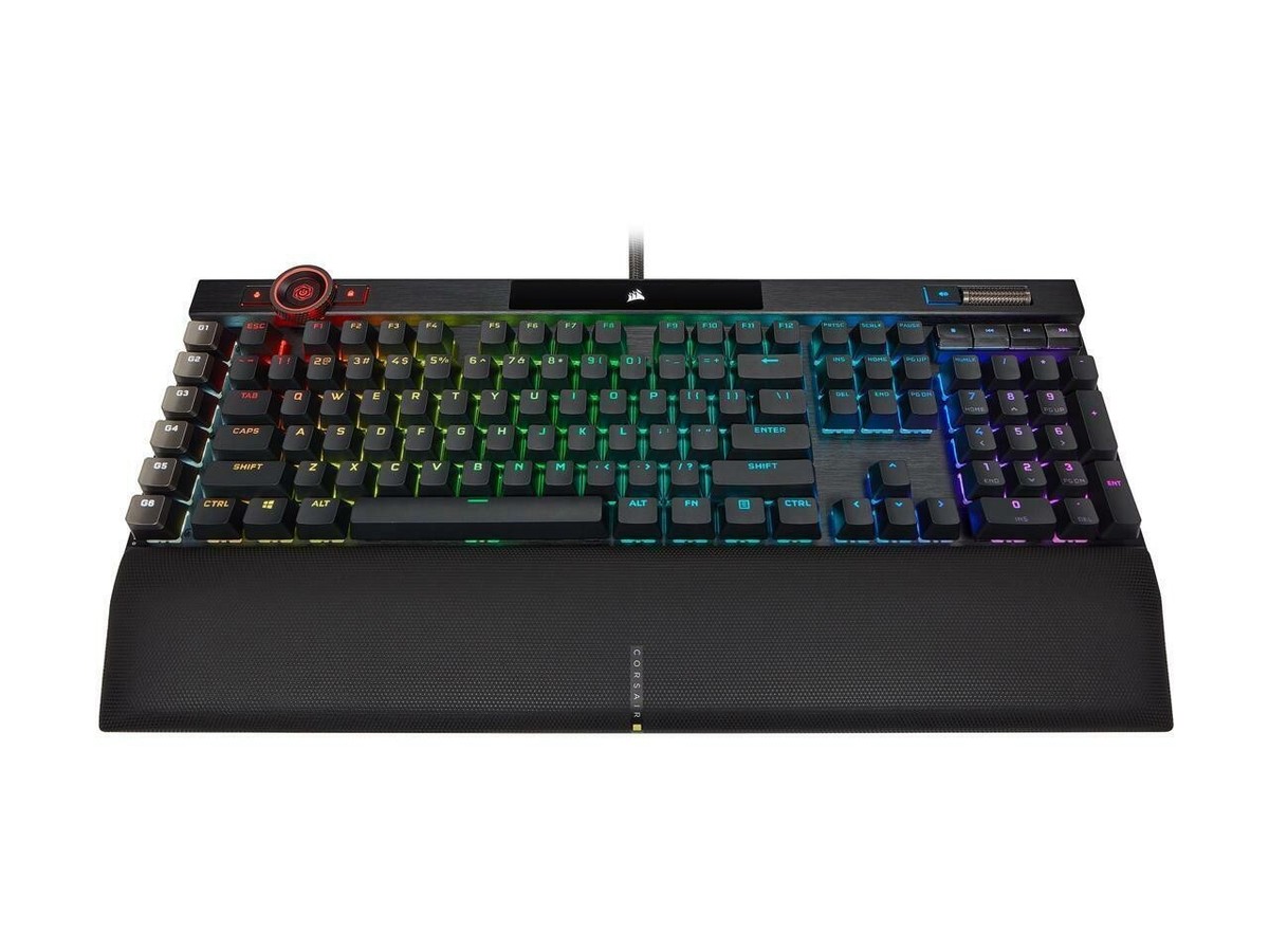CORSAIR K100 RGB Mechanical Gaming Keyboard, Backlit RGB LED