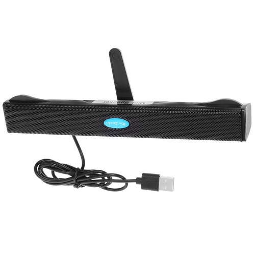 USB 2.0 Sound Bar Mini Subwoof Notebook Speaker Soundbar Surround Sound - Picture 3 of 12