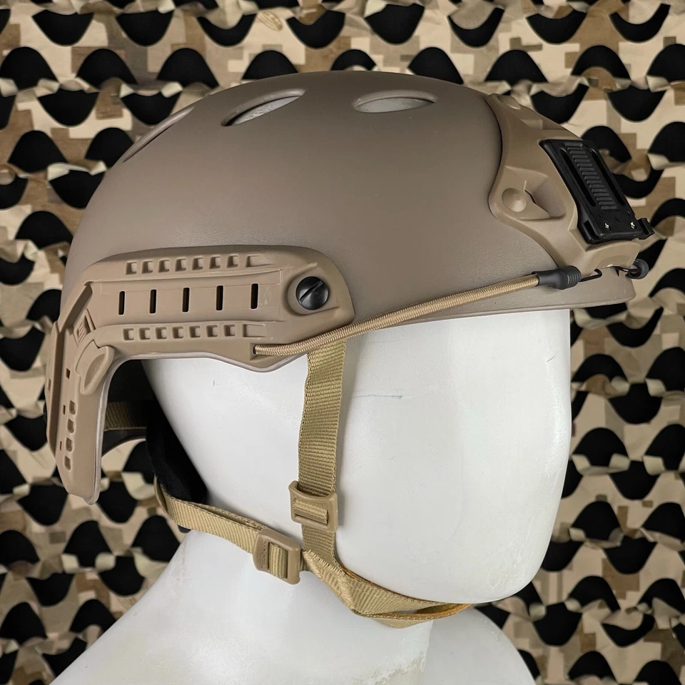 NEW Lancer Tactical PJ Type Basic Helmet - Dark Earth (CA-738T) - Image 3 of 4