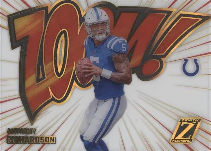 2023 Panini Zenith - Zoom! Anthony Richardson #1 (RC) for sale