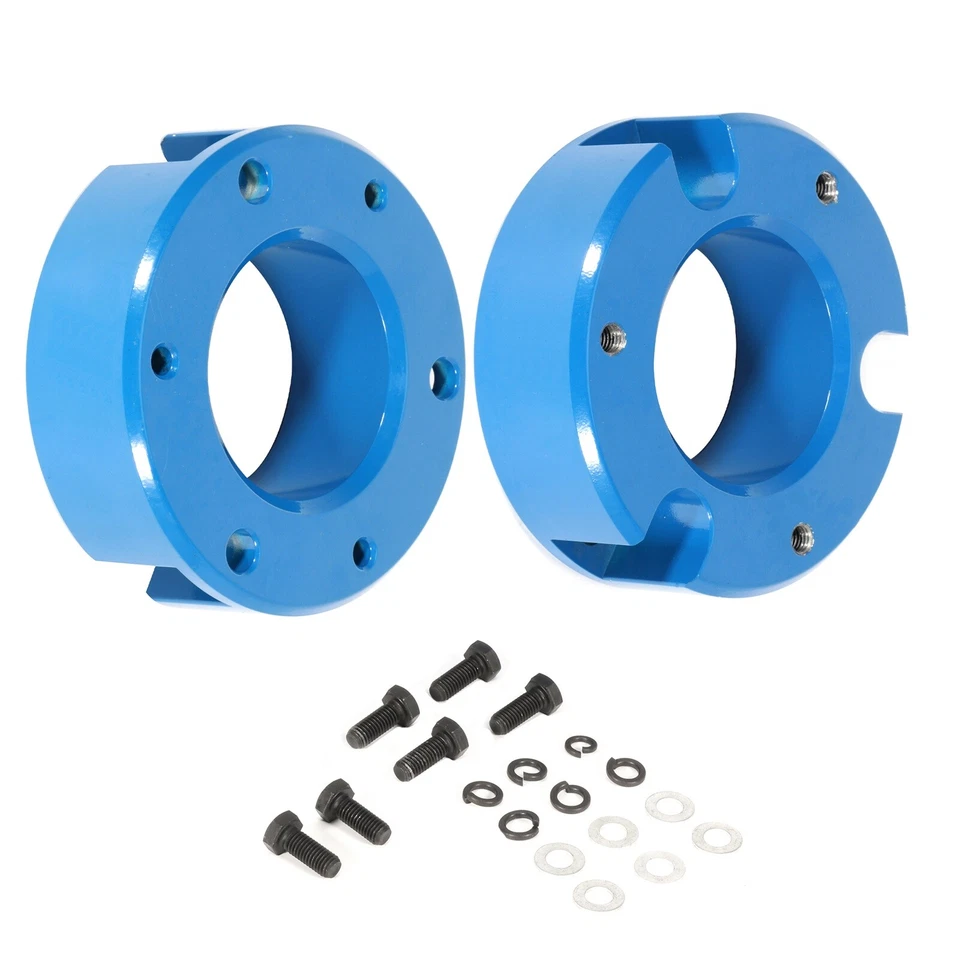 3" Front 2" Rear Blue Leveling Lift Kit For 2007-2014 GMC Yukon XL 1500 - Image 4 of 4
