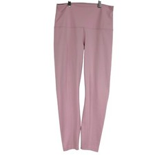 Yogalicious Lux Pink High Waisted Carpi Ankle Leggings Size L