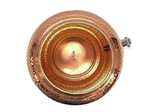 Utensils Hammered Copper Water Dispenser Pot Water Tank (Matka) Leak Proof 16Ltr - Picture 2 of 3