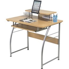 Office Desk With Slide Out Keyboard Tray 23"X 35" Table Top