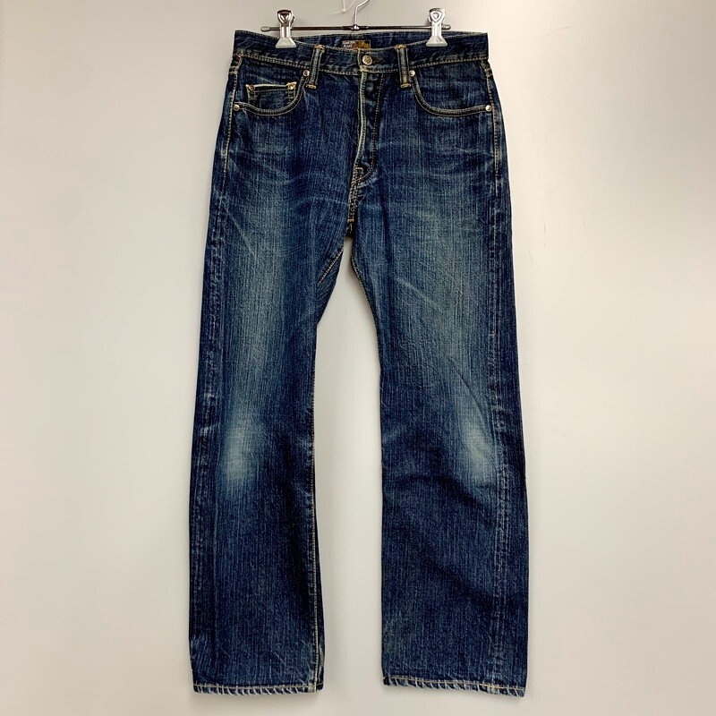SAMURAI JEANS Used S001JP 15oz Selvedge Denim Slim Staraight SAMURAI JEANS Used S001JP 15oz Selvedge Denim Slim Staraight