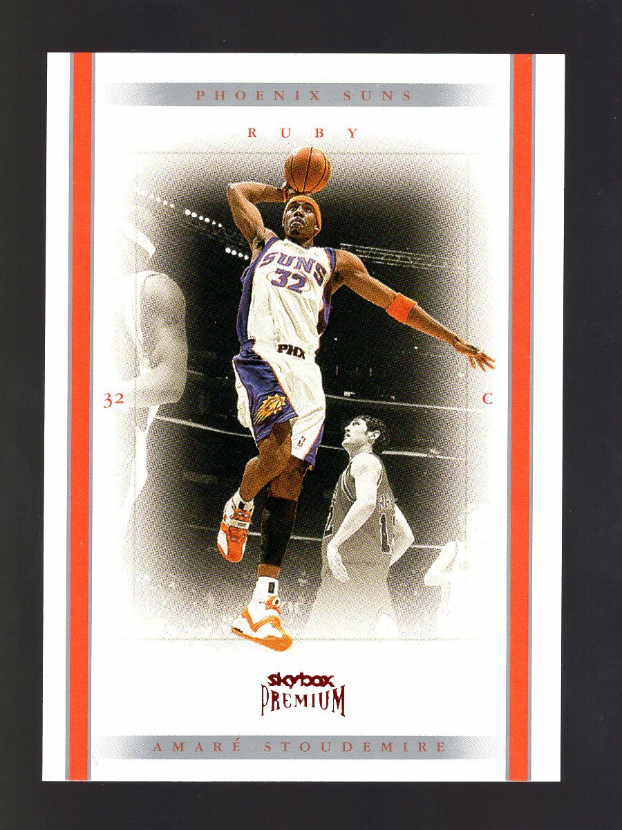 Amare Stoudemire #25 Basketball Cards 2004 Skybox Premium trading card — raw and PSA graded price guide