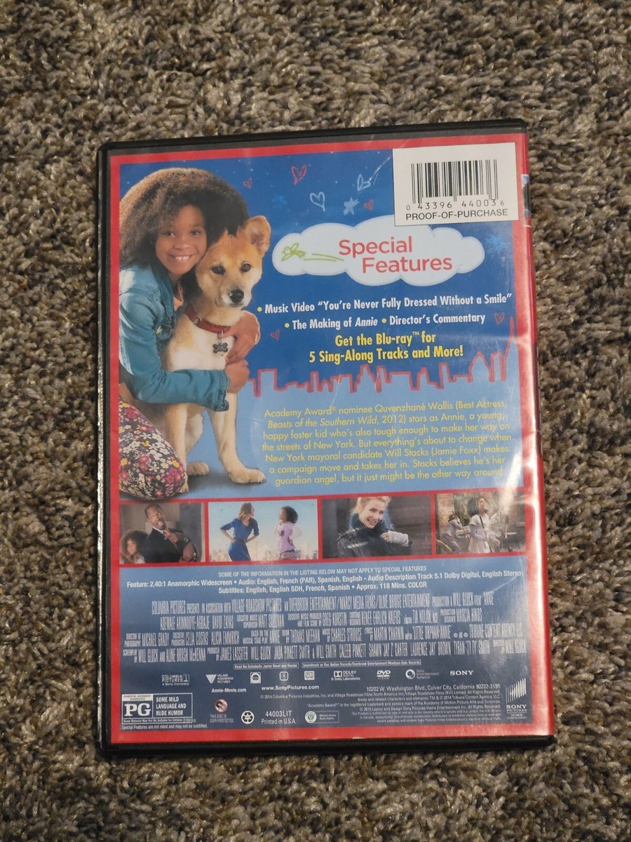 Annie (DVD, 2014) 43396440036| eBay
