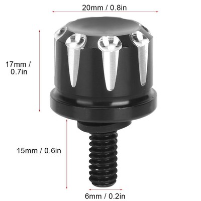 CNC-geschnittene Aluminium-Sitzschraubenlaschenschraube für XG XL-Modelle 97