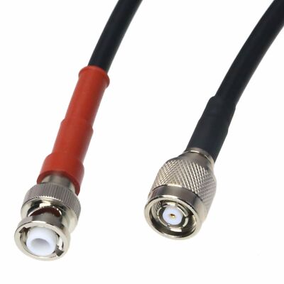 HT/MHV plug connector to RP-TNC male High Voltage Procedure DC Test cable 1~16FT