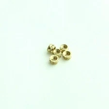 25 Pcs M2 x 2mm Knurled Brass Threaded Heat Set Inserts 3D Printing
