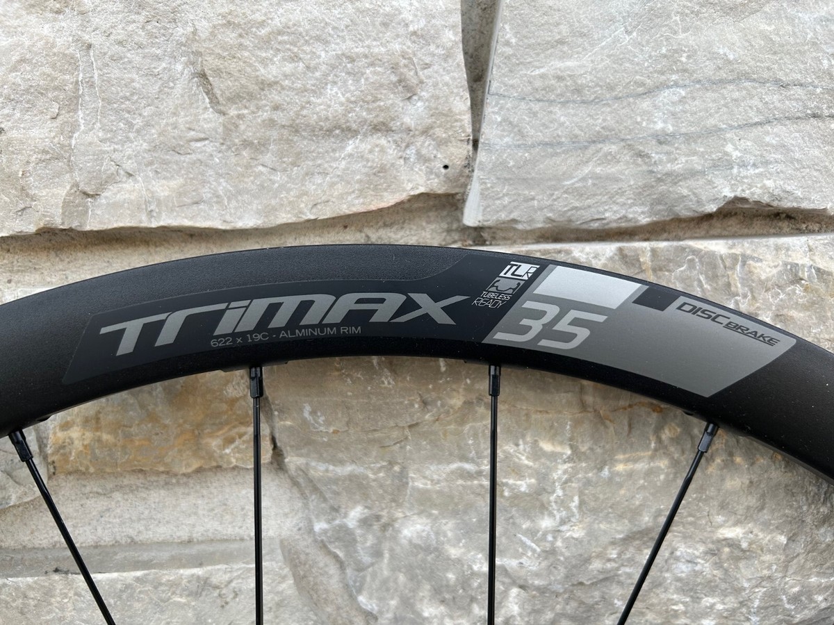 Vision TriMax 35 Clincher 700c 6 Bolt Disc Brake Thru Axle