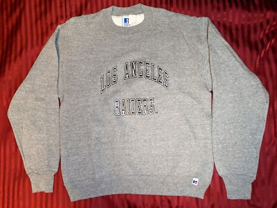 Vintage NWOT 80s Los Angeles Raiders XL Russell Athletic NFL