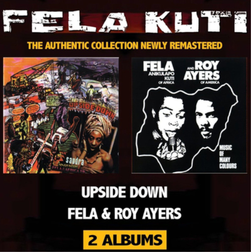 Fela Kuti Upside Down/Fela & Roy Ayers (CD) Remastered Album