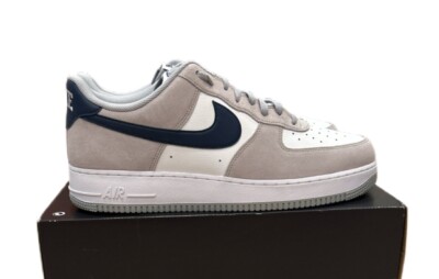 NIKE ☆ Air Force 1 ‘07 Grey×Navy Nike Air Force 1 AF1 Low 07 Georgetown Smoke Grey White