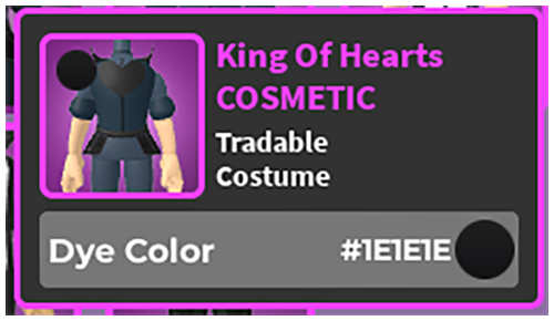 Roblox World Zero WZ - COSMETIC - #1E1E1E BLACK HEX ITEMS - Picture 119 of 128