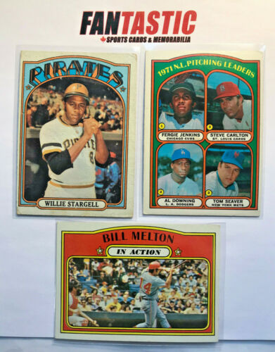 1972 Topps Baseball Card YOU PICK - Finish Your Team Set! - Picture 1 of 2