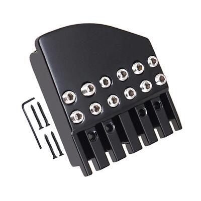 Headless Gitarre Brücke Mutter Zum Selbermachen Fester Sattel für Instrument E-Gitarre