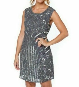 frock and frill grey dress