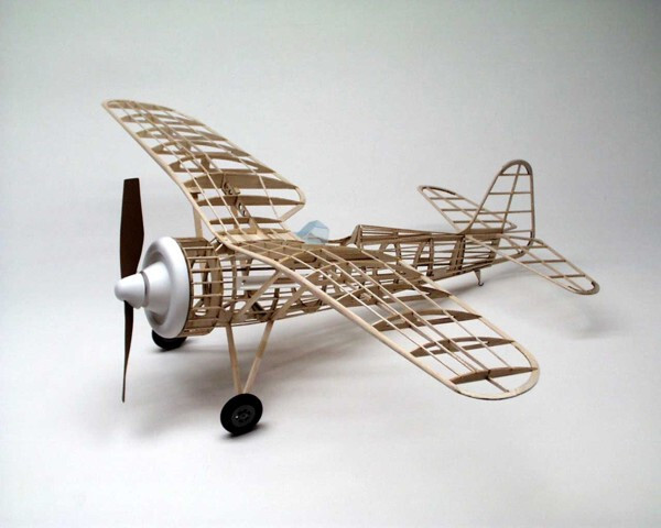 Dumas #310 - PZL P11C - Scale Rubber Powered Flying Model Kit - in ...
