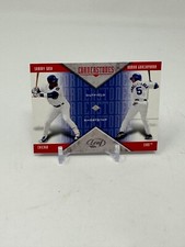 2004 Leaf Baseball Sammy Sosa/Nomar Garciaparra Cornerstones Card #C3