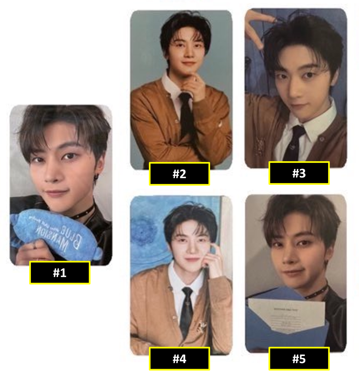 ZEROBASEONE ZB1 2025 FAN-CON BLUE MANSION TRADING CARD 70K SPECIAL