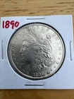 1890 $1 Morgan Silver Dollar UNC Details