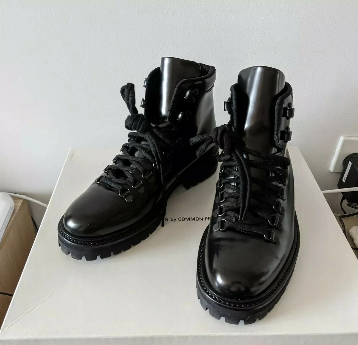 WOMEN BY COMMON PROJECTS Hiking Boots Size 35 fits like 36.5 RPP 1050