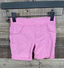 Jumping Beans Girls 4 Solid Lt Pink Shorts Cotton Stretchy Kids Casual Bottoms