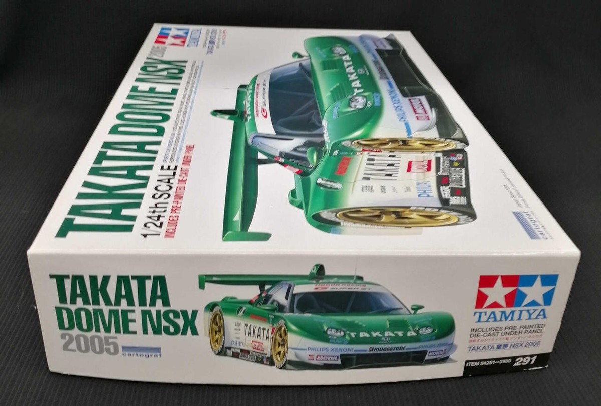 Tamiya 1/24 TAKATA DOME NSX 2005 Sports Car Series No.291 Plastic