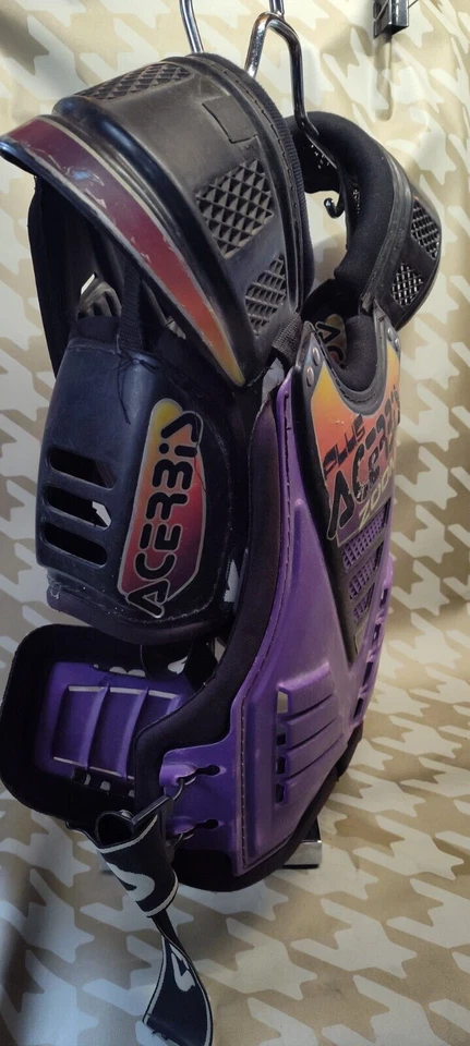 Vintage Acerbis Chest Protector Adult Large Made In Italy 1990�s - Image 3 of 4