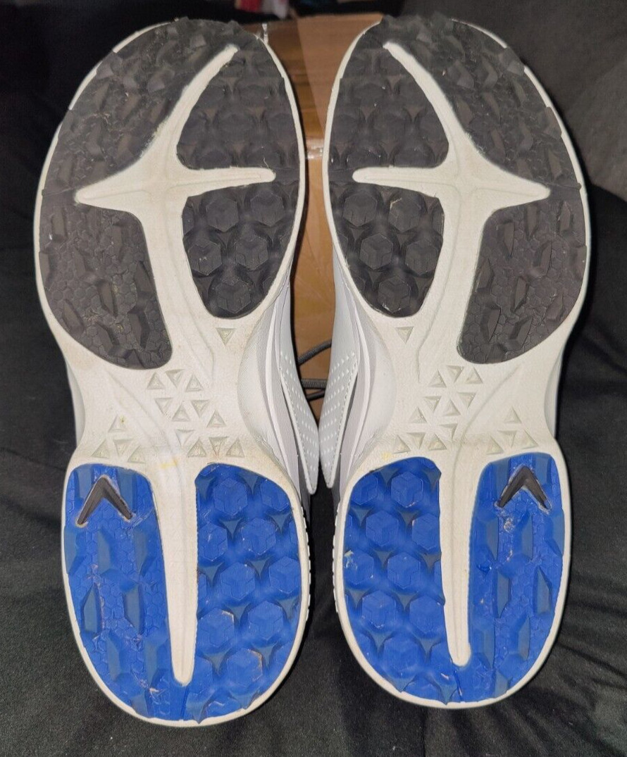 New Callaway Golf Monterey Spikeless Shoes Size 9 Medium White/Grey