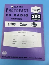 Sams Photofact CB Radio Series Vol.280 November 1979 CB-280