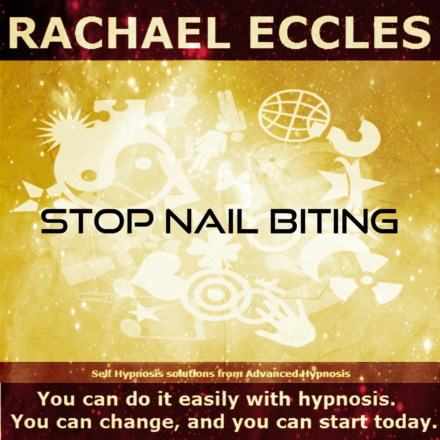 Stop Nail Biting, Nails Biting & Picking Habit, Hypnotherapy Self Hypnosis CD