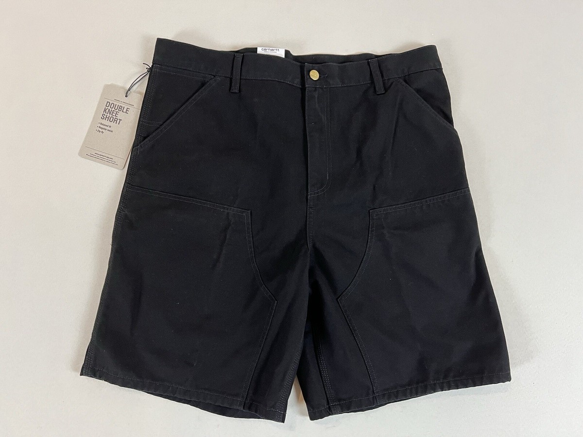 CARHARTT WIP DOUBLE KNEE SHORT BLACK RINSED 36 NWT | eBay CARHARTT WIP DOUBLE KNEE SHORT BLACK RINSED 36 NWT | eBay