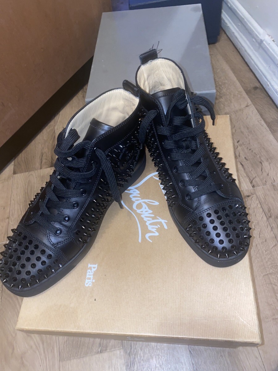 christian louboutin men spike sneakers christian louboutin men spike sne…  Christian  louboutin shoes, Black christian louboutin sneakers, Christian louboutin  boots