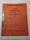 Yale Worksaver Forklift Instruction Parts List Manual M 15 20 25 30 Atf 1961 83