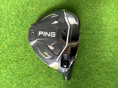 PING G430 MAX 3W 15° Fairway Wood Head only with Head Cover Used  