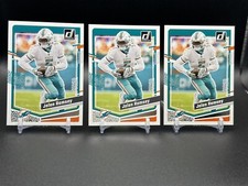 Jalen Ramsey 2023 Panini Donruss Football Card Base #184 Miami Dolphins Lot Of 3