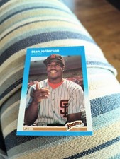 STAN JEFFERSON 1987 FLEER UPDATE GLOSSY #U-53 FREE SHIPPING