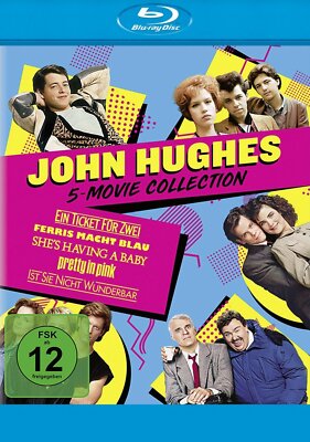 John Hughes - 5-Movie Collection (Pretty in Pink) # 5-BLU-RAY-NEU