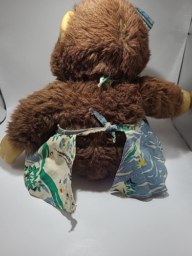 1989 Applause Amy Wulfing Leon Chimpanzee Monkey Stuffed Vintage Vinyl Rare - Picture 11 of 14