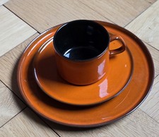 1  x Tee-Kaffee Gedecke 3tlg. Melitta - orang...