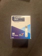 CONTOUR NEXT Blood Glucose Test Strips for Self-Testing - Pack of 50